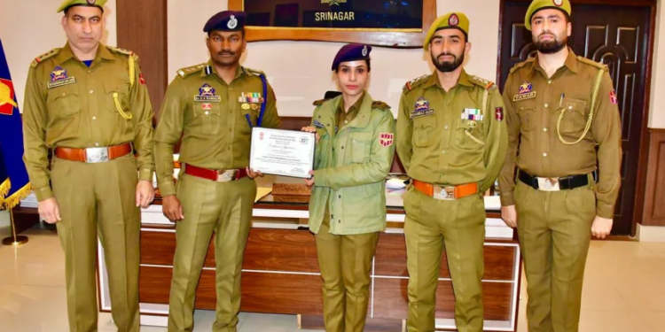 Srinagar Police declared best North Zone District for mobile recovery via CEIR Portal
