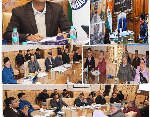 Div Com Kashmir reviews Winter Preparedness of KPDCL, Power Supply Scenario