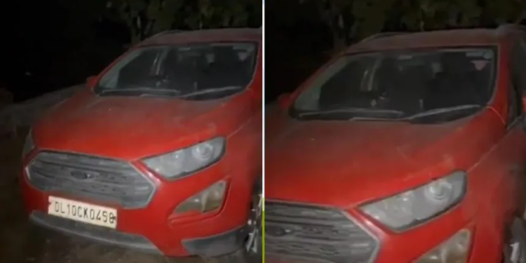 Red EcoSport car linked to prime suspect in Delhi blast case seized in Faridabad