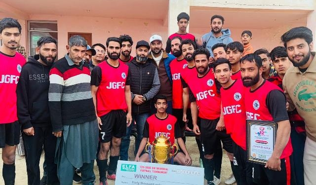 12th Dada Sir Knockout Football Tournament Concludes at Bandipora