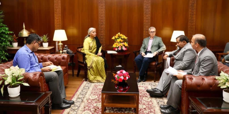 CM Omar Discusses J&K’s Developmental Priorities With Union Finance Minister Nirmala Sitharaman