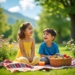 Sunlight on Water: A Childhood Picnic in Kashmir