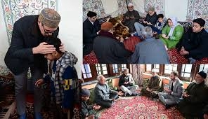 CM visits families of Nowgam Blast victims in Kulgam, Tral