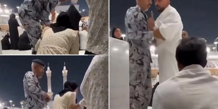 Saudi Policeman Assaults Couple During Umrah, Video Sparks Outrage