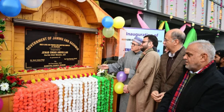CM Omar Abdullah inaugurates, lays e-foundation stones for Rs 100 cr development projects in Budgam