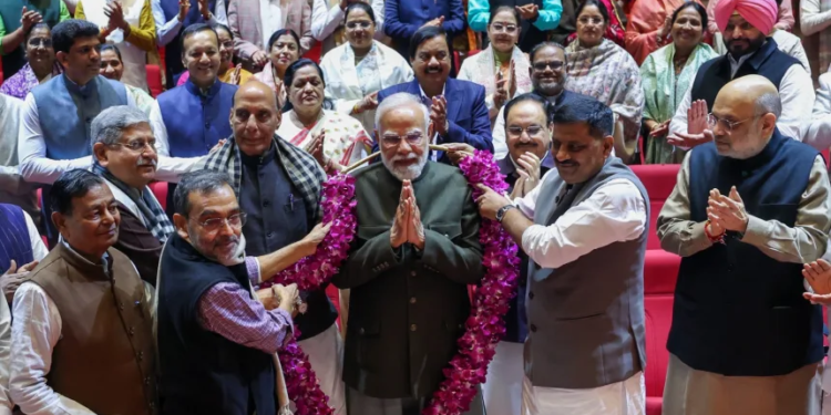 “Country now in full-fledged ‘Reform Express’ phase,”: PM Modi during NDA parliamentary meet