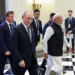 PM Modi receives Russian President Vladimir Putin as he arrives in Delhi for state visit