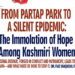 From Partap Park to a Silent Epidemic:The Immolation of Hope Among Kashmiri Women