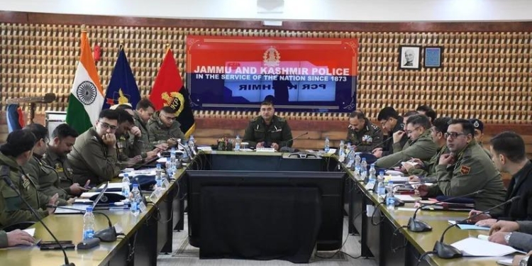 IGP Kashmir Chairs Annual Crime Review Meeting