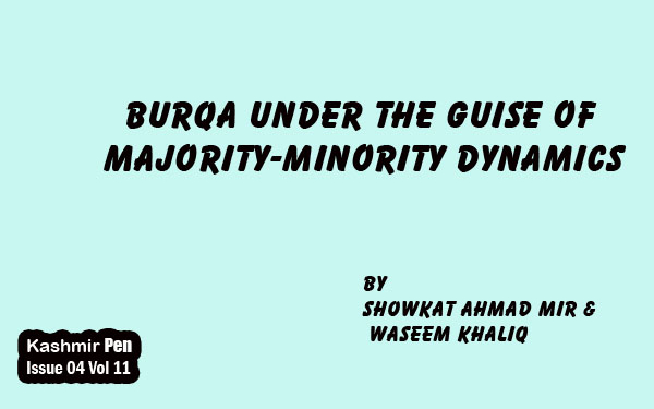 Burqa Under the Guise of Majority-minority Dynamics
