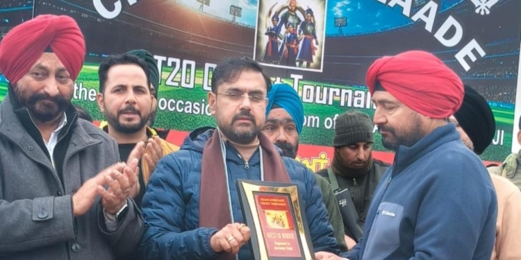 Satish Sharma hold public outreach programme in Chhamb