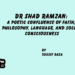 Dr Shad Ramzan:A Poetic Confluence of Faith,Philosophy, Language, and Social Consciousness