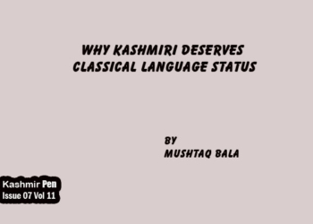 Why Kashmiri Deserves Classical Language Status