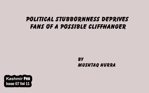 Political Stubbornness Deprives Fans of a Possible Cliffhanger