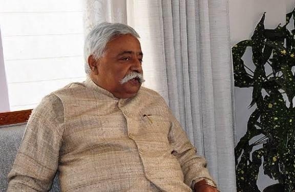 Sadhotra mourns demise of former MLC Brij Mohan Sharma, attends funeral