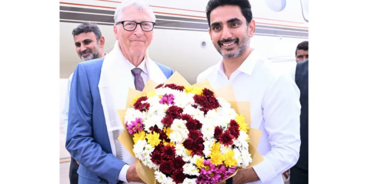 Microsoft co-founder Bill Gates arrives in Amaravati, will attend AI-India Impact Summit
