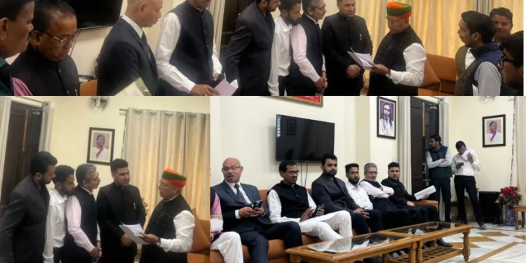Kashmir Jurists Bar Association Delegation Meets Union Law Minister in New Delhi