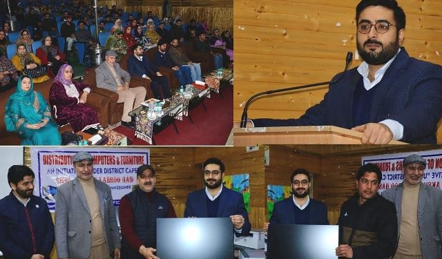 District Administration Srinagar saturates 114 Govt Schools with Computer systems, IT equipments under District Capex