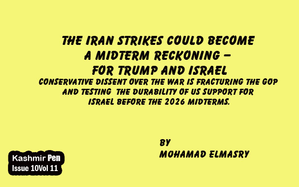 The Iran strikes couldbecome a midterm reckoning – for Trump and Israel