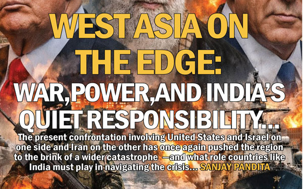 West Asia on the Edge:War, Power, and India’s Quiet Responsibility…