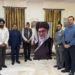 Farooq Abdullah Visits Iranian Embassy, Signs Condolence Book