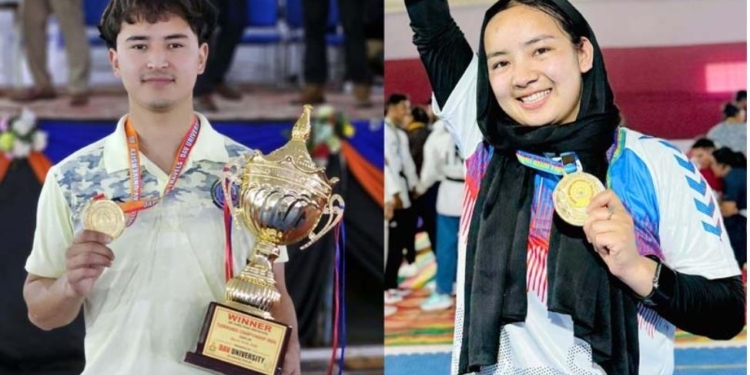 Eid Gift: Ladakh’s Shahnaz, Sonam Strike Gold at All India University Championships