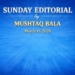 Editorial (Sunday)
