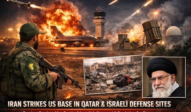 Iran Claims Attacks on US Base in Qatar, Israeli Defence Infrastructure: IRGC
