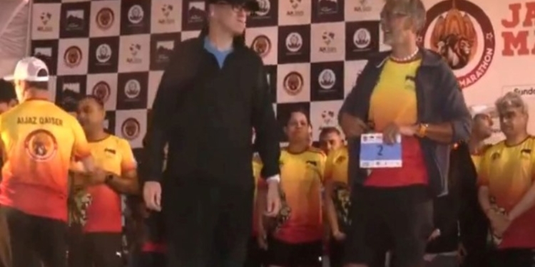 CM Omar inaugurates first Jammu Marathon with Milind Soman and Gul Panag
