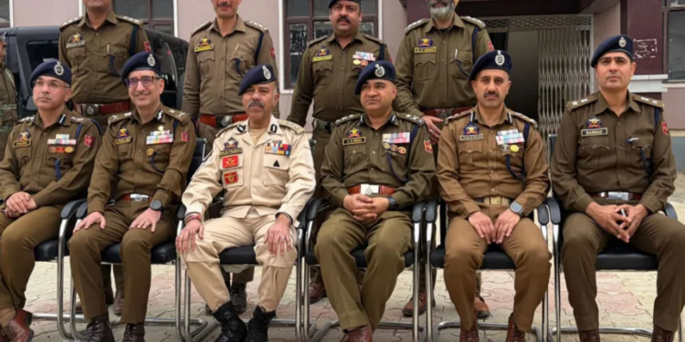 J-K: DGP Nalin Prabhat reviews security, counter-terror operations in Awantipora