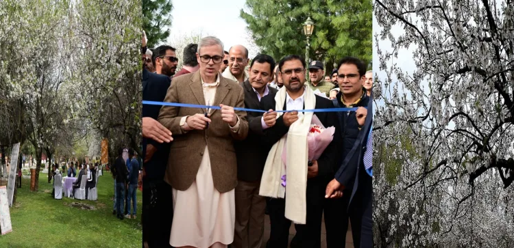 CM Omar inaugurates Almond Blossom Festival-2026 at Badamwari