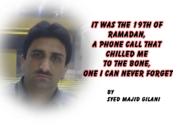 It Was the 19th of Ramadan, A Phone Call That Chilled Me to the Bone, One I Can Never Forget