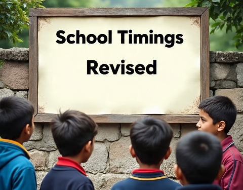 School Timings Revised Across Kashmir Division from April 1: DSEK