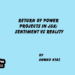 Return Of Power Projects In J&K:Sentiment Vs Reality