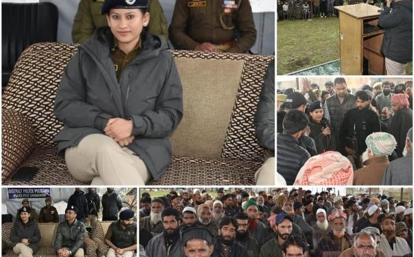 SSP Pulwama Chairs Public Darbar at Sangerwani