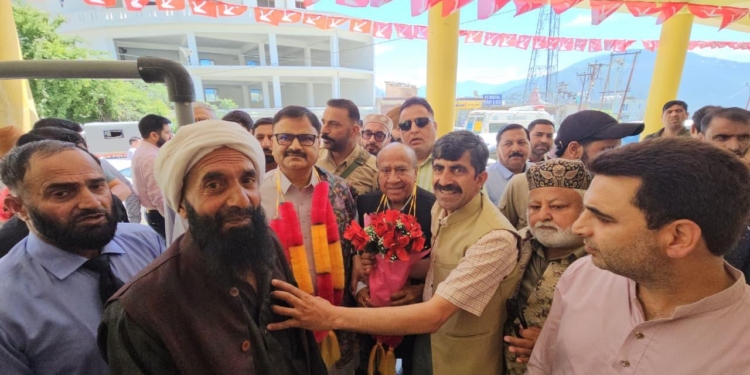 Javed Rana Holds NC Workers’ Convention in Doda, Assures Swift Redressal of Public Grievances