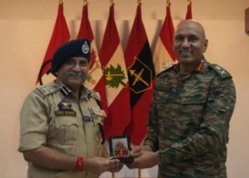 DIG Udhampur–Reasi Range Holds Introductory Meeting with GOC-in-Chief Northern Command