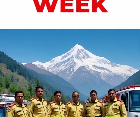 J&K F&ES LAUNCHES FIRE SERVICE WEEK; REPORTS 25% DROP IN FIRE INCIDENTS, ₹5,000 CR PROPERTY SAVED IN 2025