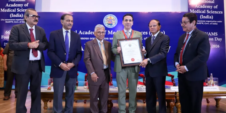 Prof. M. Ashraf Ganie Honoured with RAE Award for Leading Fight Against PCOS-NCD Epidemic