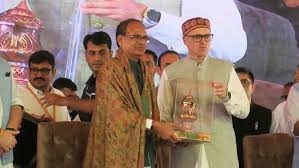 At PMGSY-IV launch, CM Omar Calls Shivraj Singh Chouhan “Mama”, terms him as true friend of J&K