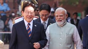 PM Modi holds bilateral meeting with South Korean President Lee at Hyderabad House