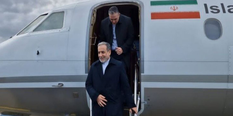 Iranian FM Araghchi arrives in Russia for talks with Putin amid regional peace push
