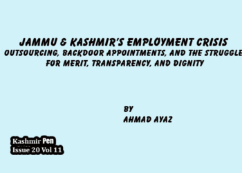 Jammu & Kashmir’s Employment Crisis Outsourcing, Backdoor Appointments, and the Struggle for Merit, Transparency, and Dignity