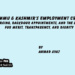 Jammu & Kashmir’s Employment Crisis Outsourcing, Backdoor Appointments, and the Struggle for Merit, Transparency, and Dignity