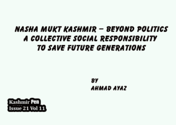 Nasha Mukt Kashmir — Beyond PoliticsA Collective Social Responsibility to Save Future Generations