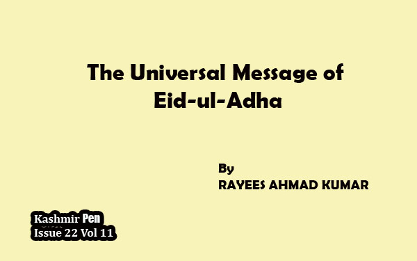 The Universal Message of Eid-ul-Adha”