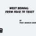 West Bengal:From Fear to Trust