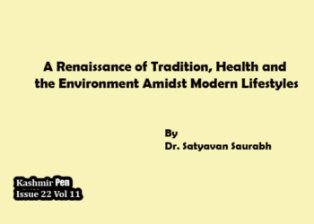 A Renaissance of Tradition, Health and the Environment Amidst Modern Lifestyles