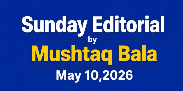 Sunday Editorial A Time for Balance, Trust, and Collective Responsibility