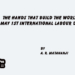The Hands That Build the World : May 1st International Labour Day